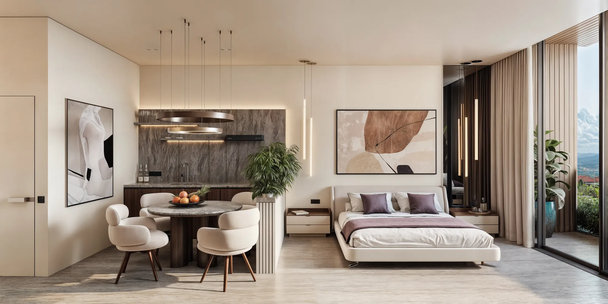 Pandawa Dream Apart bedrooms 1 square 94