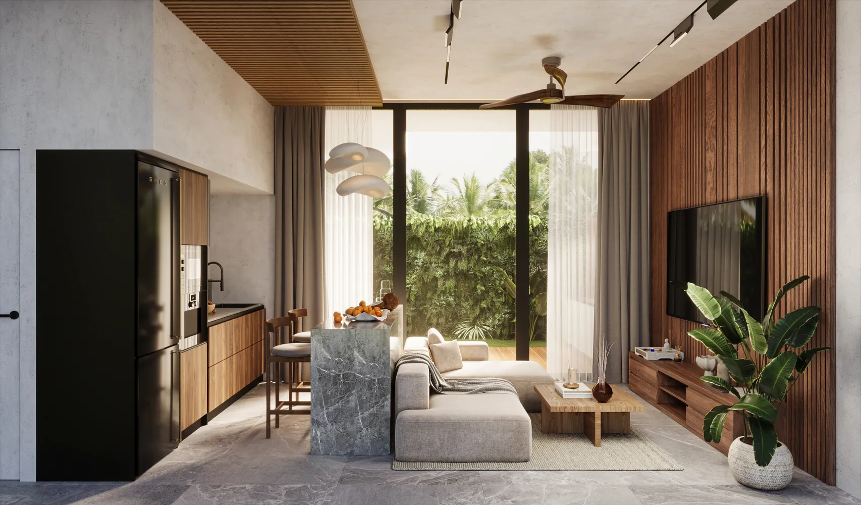 Biom Townhouse bedrooms 2 square 71.5