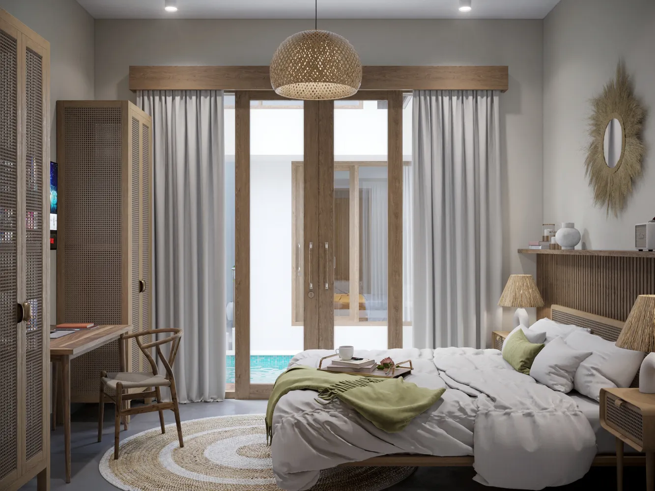 Sunset Village bedrooms 2 square 75