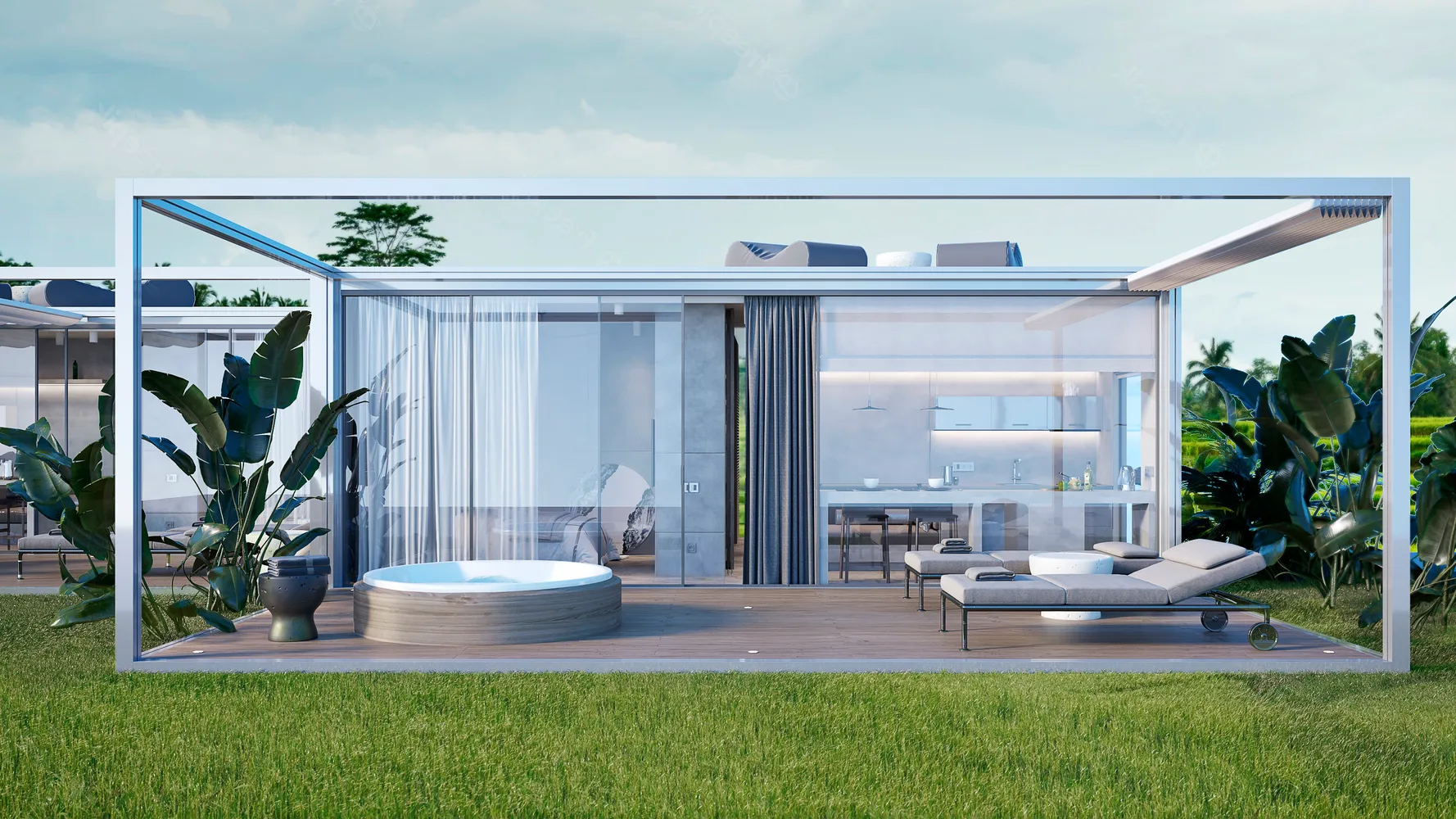 Space U1 bedrooms 1 square 54.2