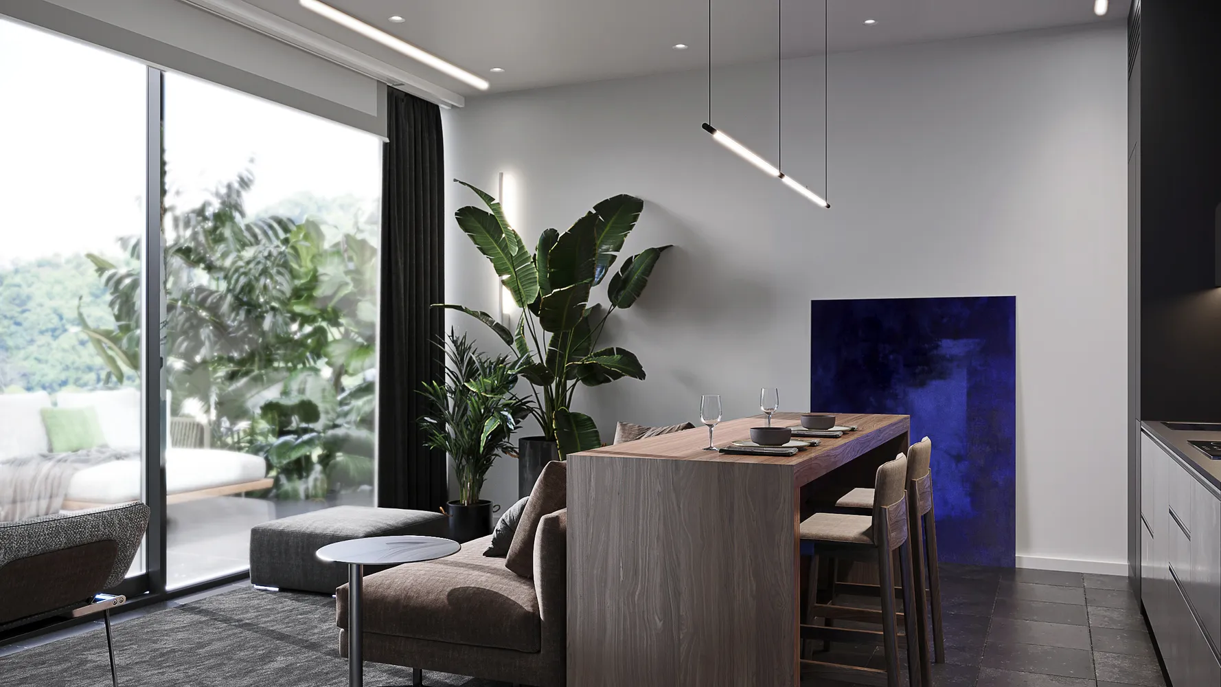 Nuanu Village  U2 bedrooms 1 square 60