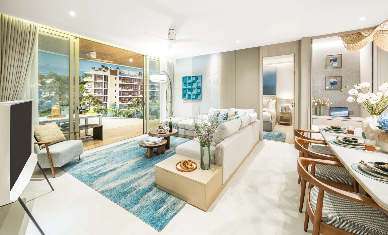 Laguna Beach Residences Bayside bedrooms 3 square 286
