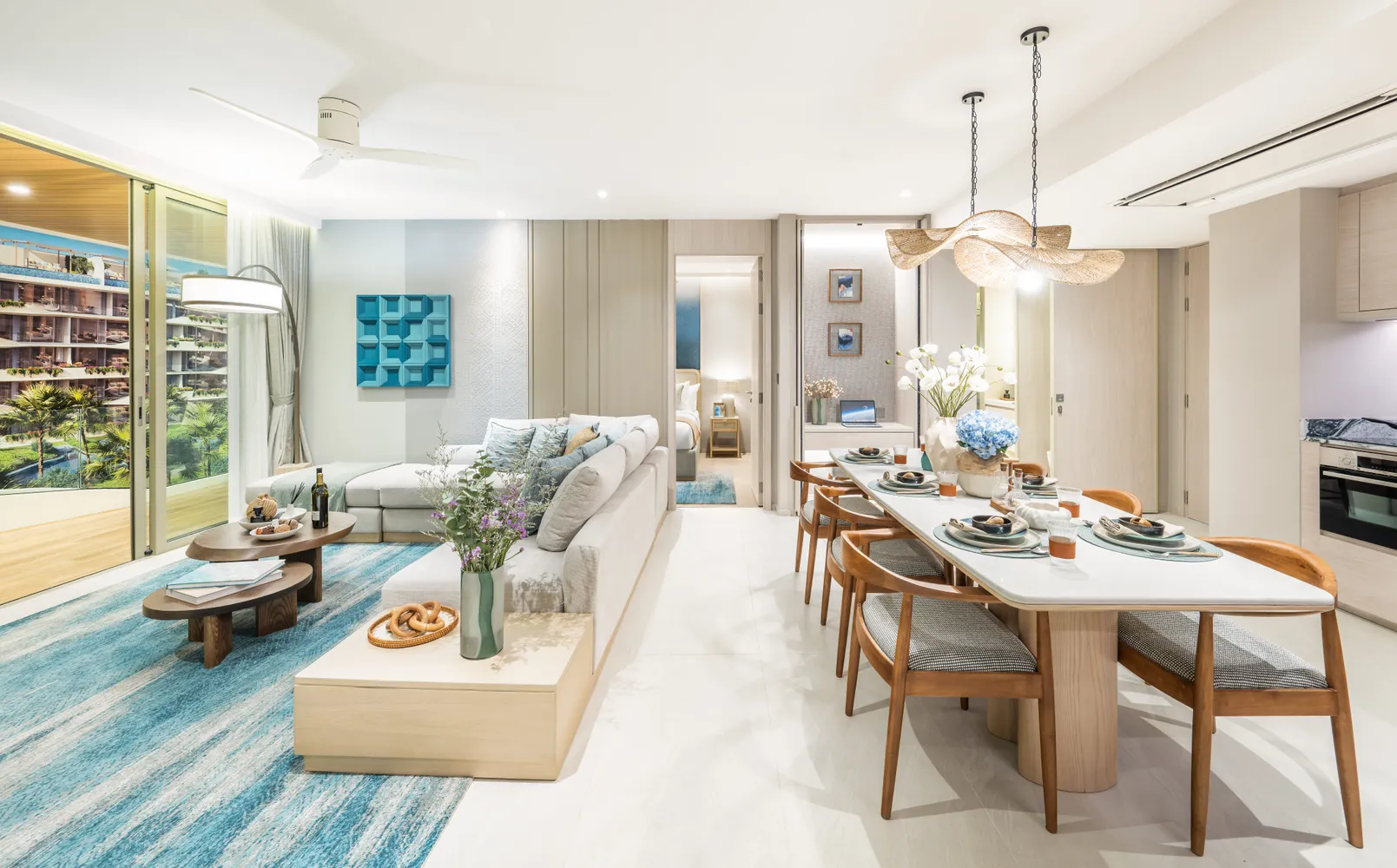 Laguna Beach Residences Bayside bedrooms 3 square 286