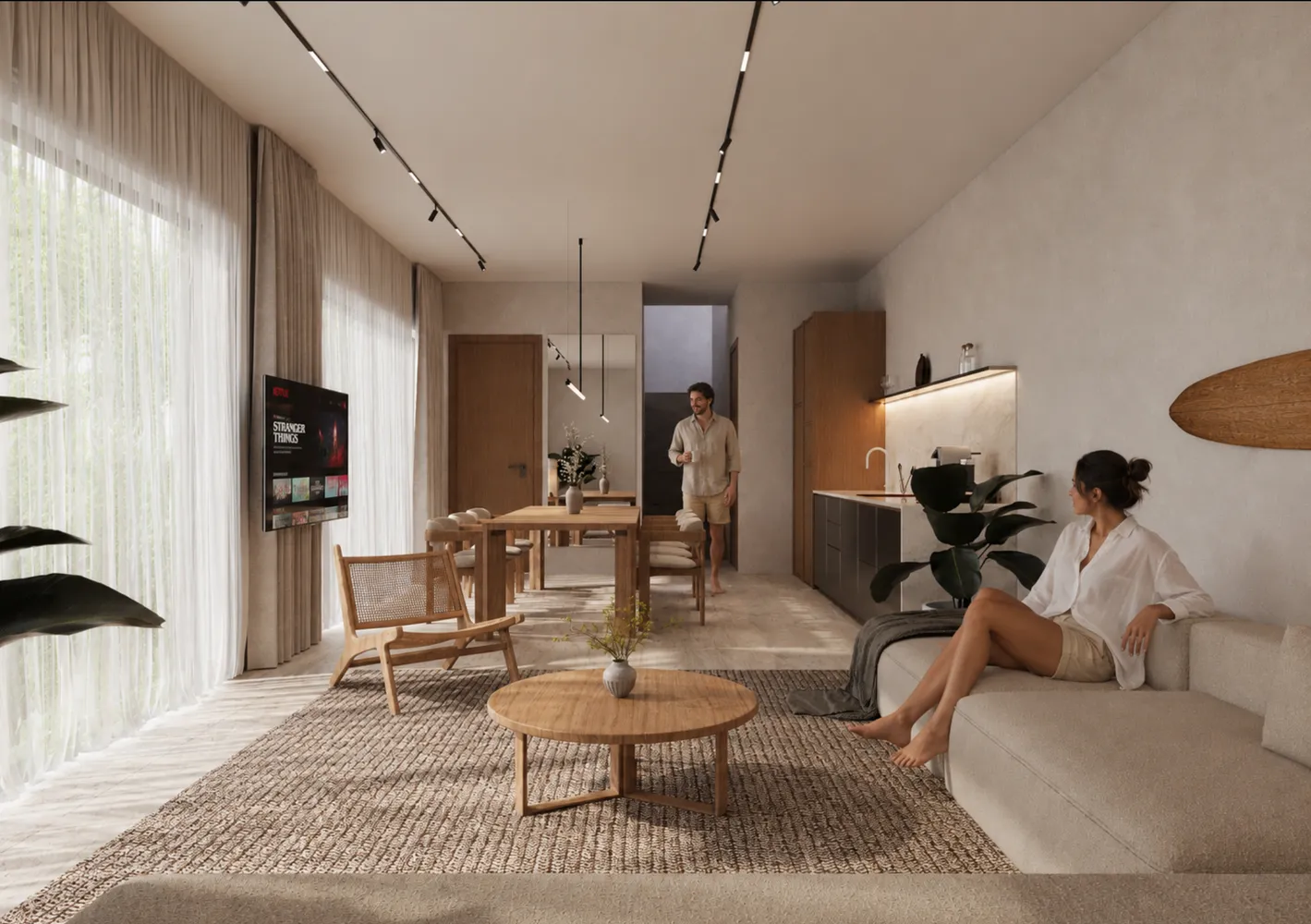 Surfside Villas bedrooms 4 square 159.6