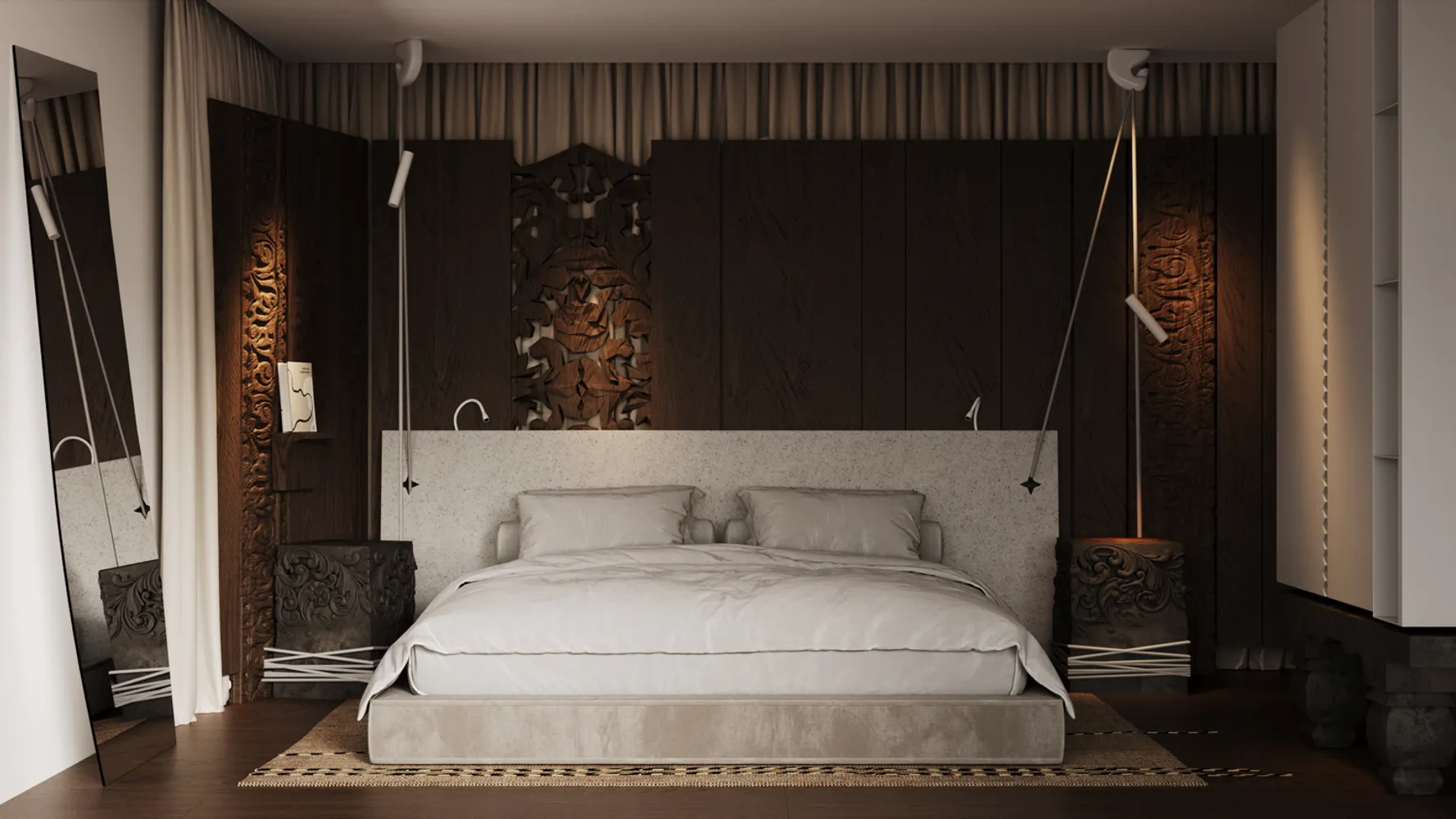 The Heights bedrooms 1 square 97.2