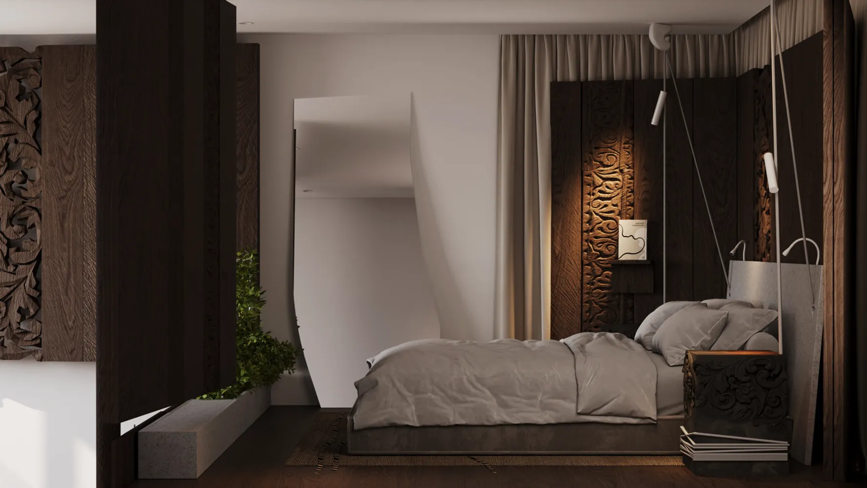 The Heights bedrooms 1 square 97.2