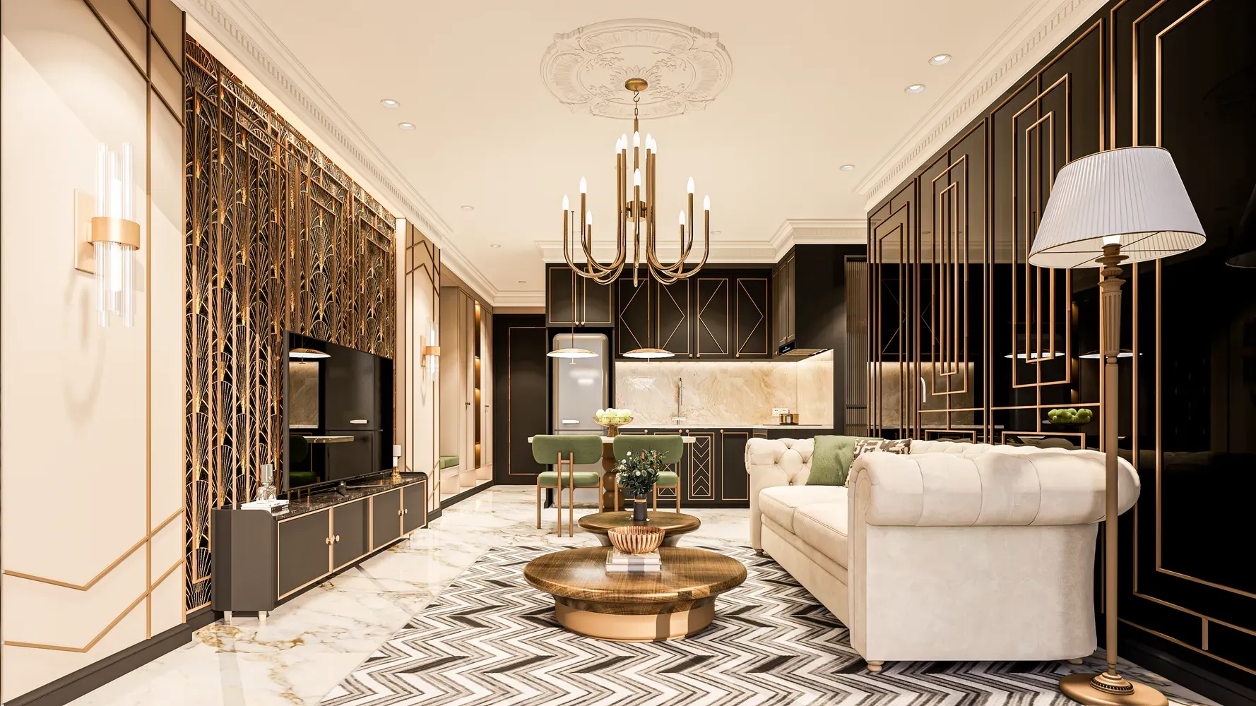 The Gatsby Residence bedrooms 2 square 90