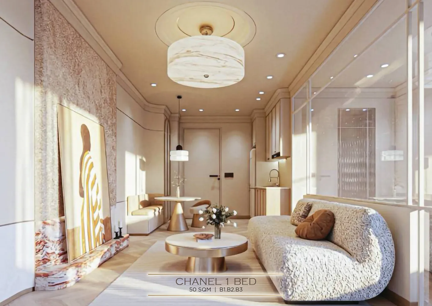 Time Castle bedrooms 1 square 50