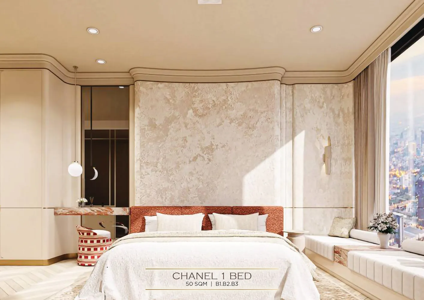 Time Castle bedrooms 1 square 50