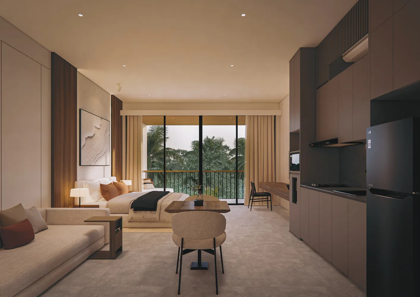 New Life Residences bedrooms 0 square 55.3