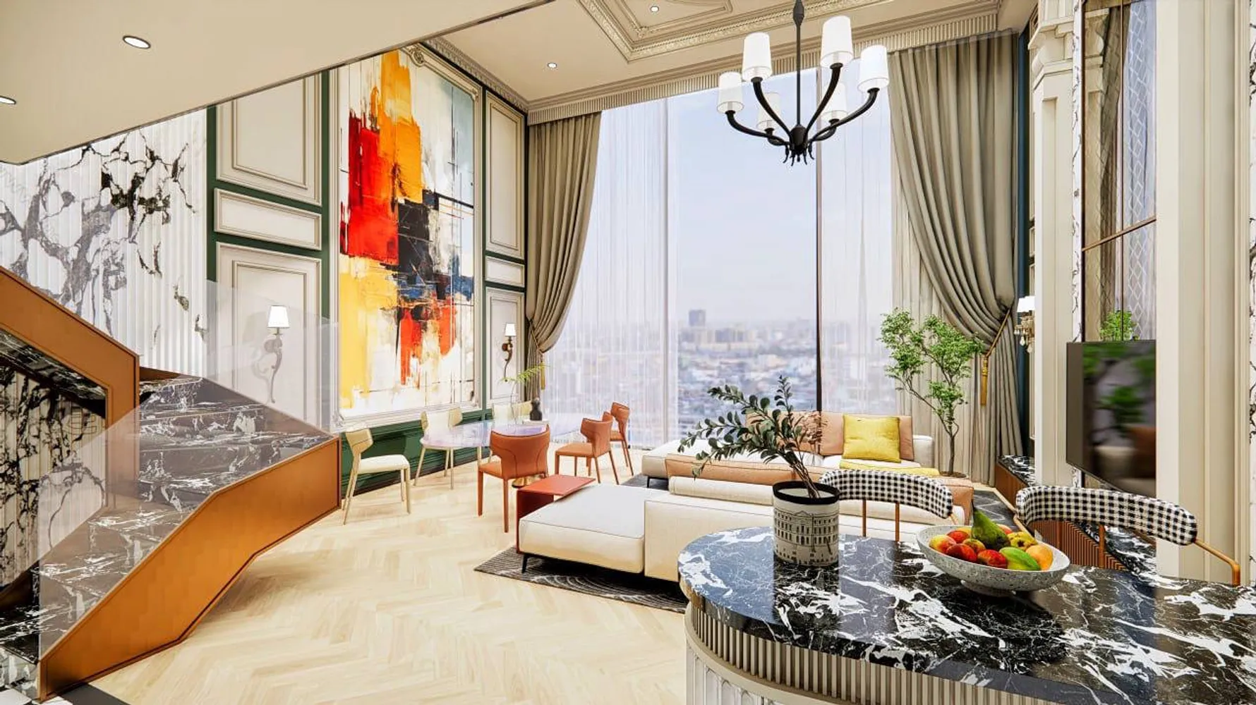 Time Square 7 bedrooms 1 square 60