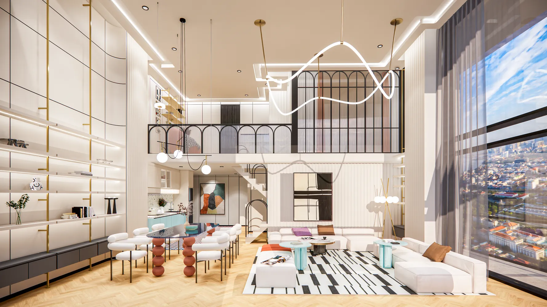 Time Square 7 bedrooms 4 square 160