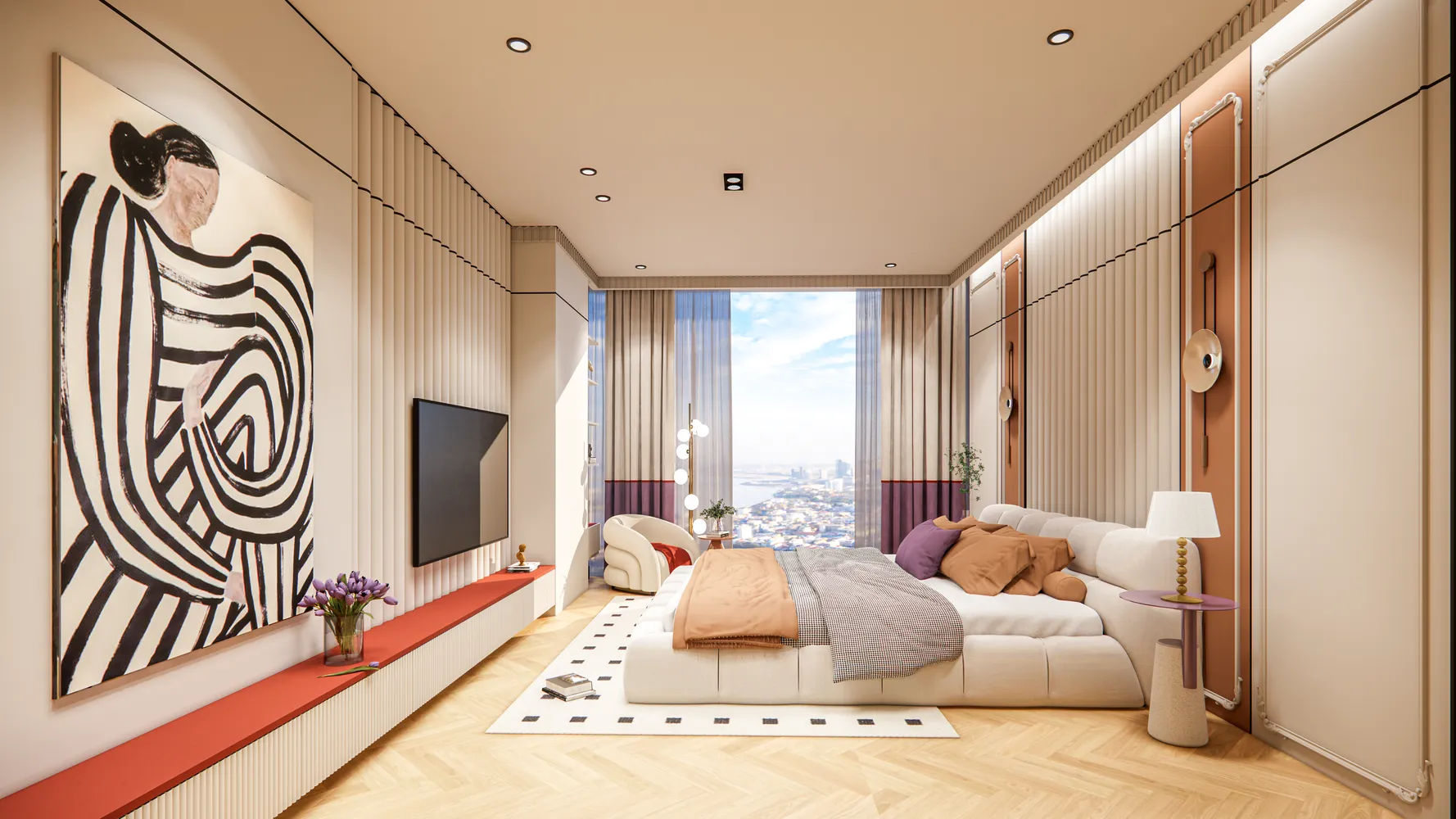 Time Square 7 bedrooms 2 square 76