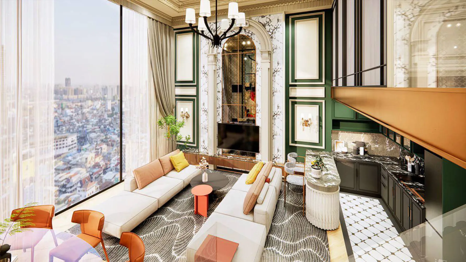 Time Square 7 bedrooms 2 square 100